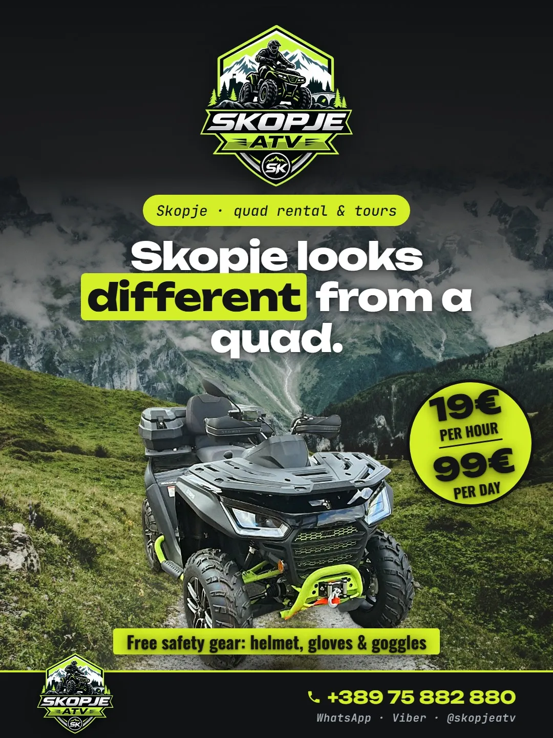 Skopje ATV Instagram post: Launch