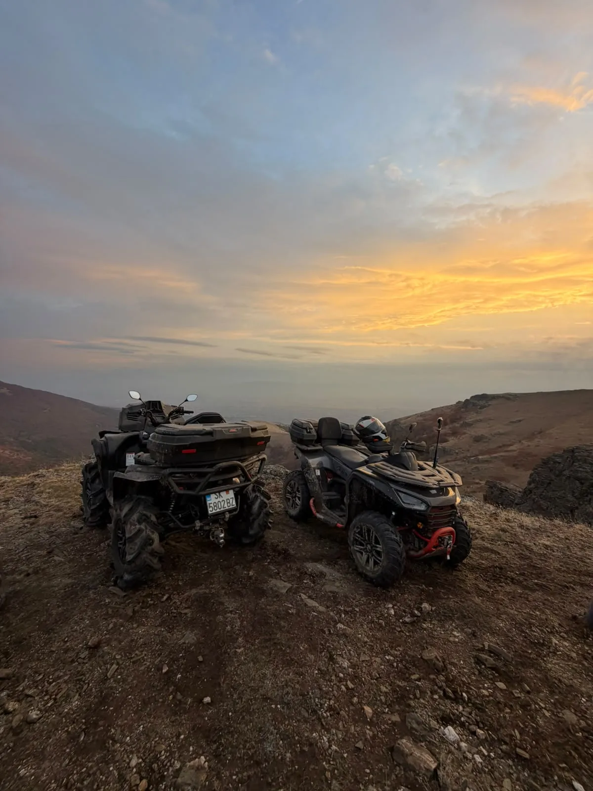 Quad bikes sunset hills